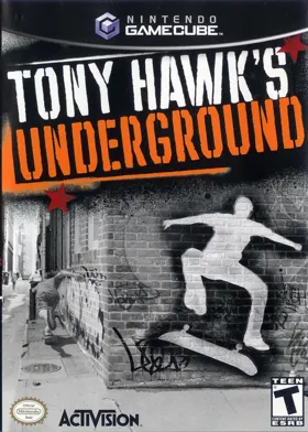 Tony Hawk's Underground box cover front